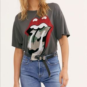 Free People Rolling stone T-shirt